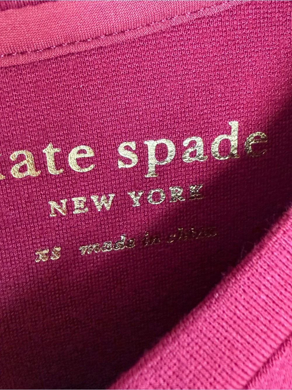 Kate Spade Colorblock Bell Sleeve Ponte Dress Cranberry Cocktail Women’s Size XS